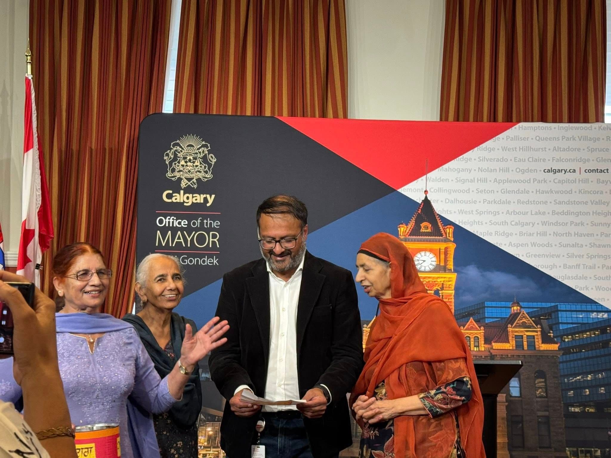 It was an honour and a blessing to welcome members of the Calgary Women Cultural Association (CWCA) to the city hall.