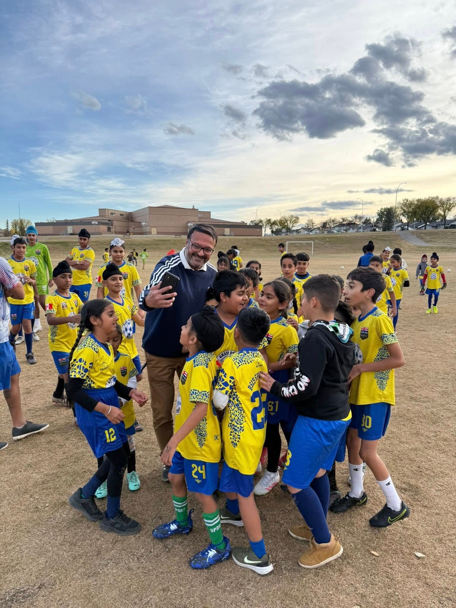 Had an inspiring time with the talented young players at Grass Routes Soccer Academy.