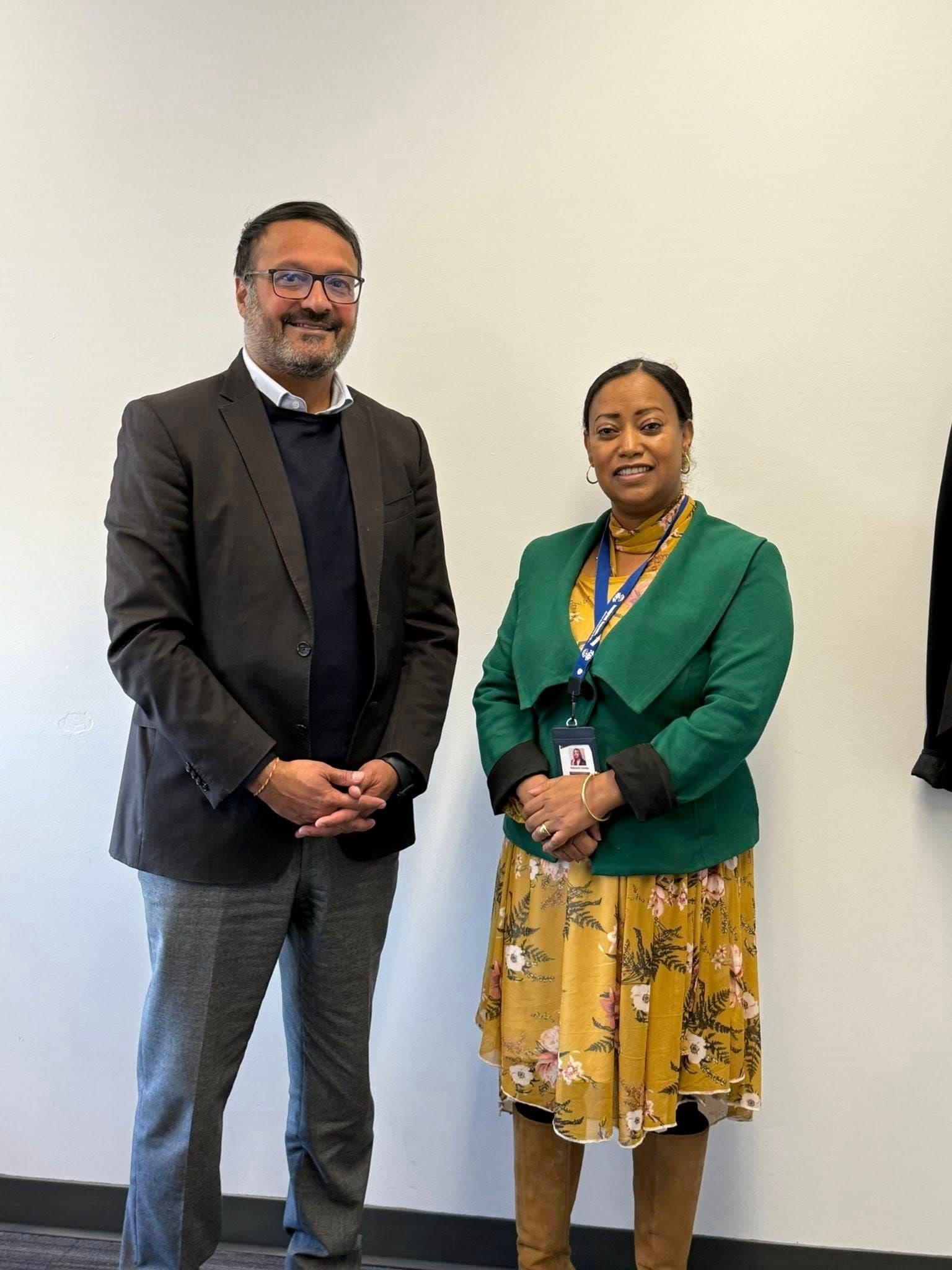 Thank you Adi Eyassu and the Immigrant Outreach Society for your support